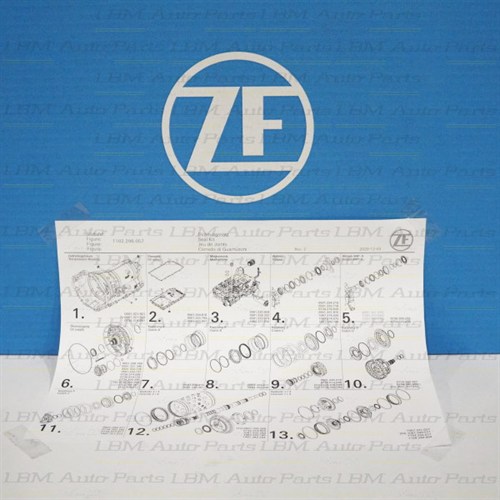 OVERHAUL KIT 8HP75X