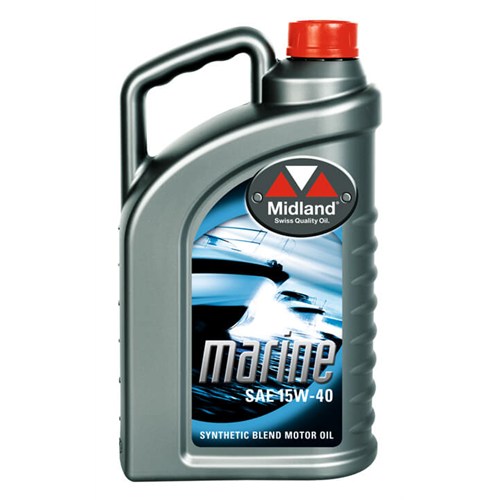 INBOARD MOTOR OIL BOAT MARINE 15W-40, 4L FOR INBOARD 4-CYCLE