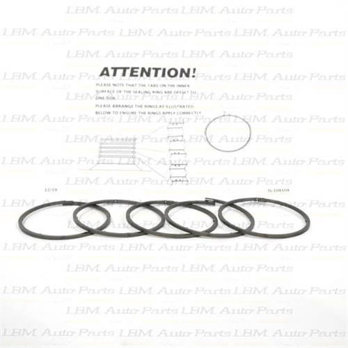 SEAL RING KIT DCT450 MPS6 POWERSHIFT
