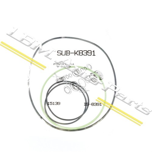 SEAL RING KIT D-CYLINDER ZF5HP19