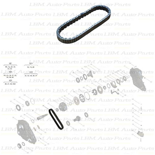 CHAIN ATC45L BMW X3 X4 X5 X6 TRANSFER CASE