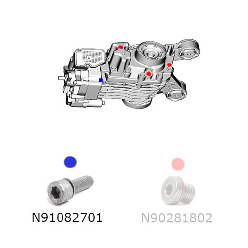PLUG OIL DRAIN HALDEX CLUTCH VAG GENERATION 2, 4 AND 5