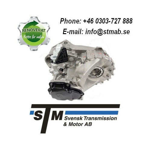 REMANUFACTURED MANUAL GEARBOX FOR RENAULT, OPEL AND NISSAN