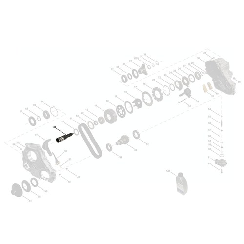 Shaft Input BMW ATC13 3,5,6,7,X3, X4, X5, X7 2015-UP