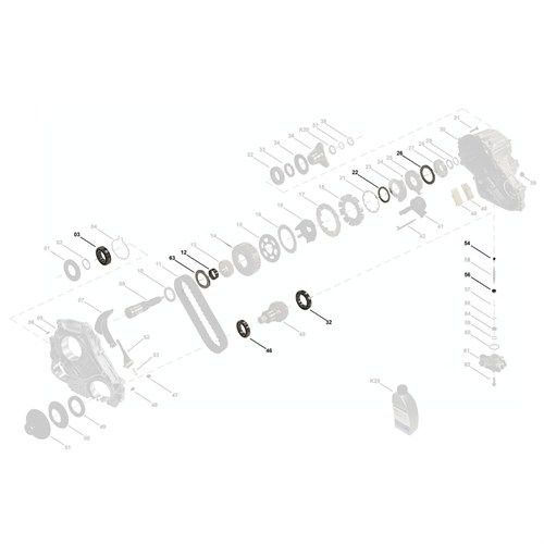 BEARING KIT BMW ATC13 3,5,6,7,X3, X4, X5, X7 2015-UP