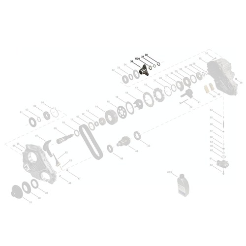 FLANGE KIT REAR BMW ATC13 3,5,6,7,X3, X4, X5, X7